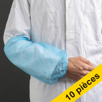 Offre : 10x HY@PRO manche de protection non tissée fabriquée mécaniquement 5,5g (19 x 43 cm, 100 pièces)