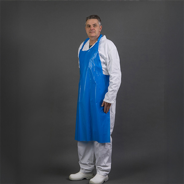 HY@PRO PE tablier uni 69 x 107 50µ (50 pièces) - bleu SHY00621 HY@PRO PE tablier uni 69 x 107 50µ (50 pièces) - bleu SHY00621 - 1