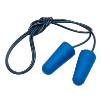 HY@PRO bouchons d'oreilles en mousse détectables avec cordon (200 paires - 38 dB) SHY00501