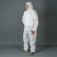 HY@PRO combinaison non tissée avec fermeture S (1 pièce) - blanc SHY00759 HY@PRO combinaison non tissée avec fermeture S (1 pièce) - blanc SHY00759