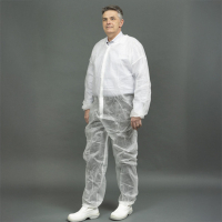 HY@PRO combinaison non tissée sans capuche XL (1 pièce) - blanc SHY00753 HY@PRO combinaison non tissée sans capuche XL (1 pièce) - blanc SHY00753