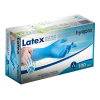HY@PRO gants en latex sans poudre XL (5,8 grammes, 24 cm, 100 pièces) - bleu