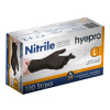 HY@PRO gants en nitrile sans poudre L (3,5 grammes, 24 cm, 100 pièces) - noir