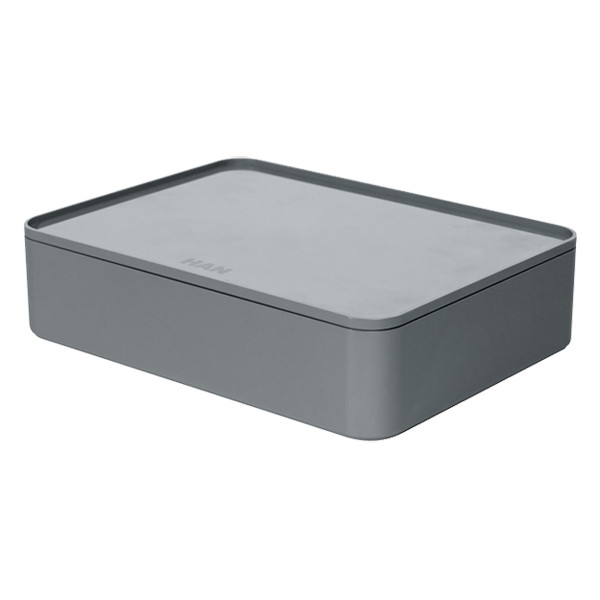 Han Allison box organisateur intelligent avec couvercle - gris granit HA-1110-19 218063 - 1