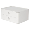 Han Allison module de classement (2 tiroirs) - blanc neige