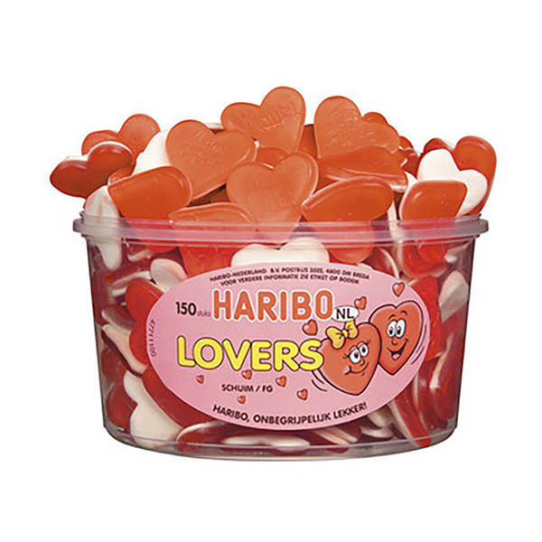 Haribo Cœurs grand emballage (150 pièces) 423429 - 1