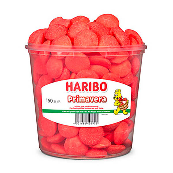 Haribo Mousse de Fraises grand emballage (150 pièces) 423426 - 1