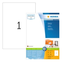 Étiquettes adhésives permanentes Herma Premium 4631 A4 210 x 297 mm blanches (200 étiquettes)