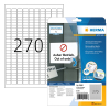 Herma 10000 étiquettes amovibles A4 17,8 x 10 mm (6750 étiquettes) - blanc
