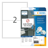 Herma 10020 étiquettes amovibles A4 199,6 x 143,5 mm (50 étiquettes) - blanc