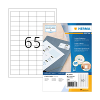 Herma 10778 étiquettes jet d'encre A4 38,1 x 21,2 mm (5200 étiquettes) - blanc 230823