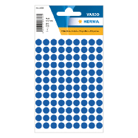 Herma 1833 pastilles de marquage Ø 8 mm (540 étiquettes) - bleu foncé 1833 230416