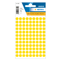 Herma 1841 pastilles de marquage Ø 8 mm (540 étiquettes) - jaune 1841 230419