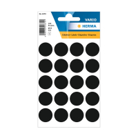 Herma 1879 pastilles de marquage Ø 19 mm (100 étiquettes) - noir 230998