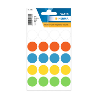 Herma 1881 pastilles de marquage Ø 19 mm (100 étiquettes) - assorti 230973