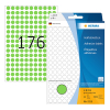 Herma 2215 étiquettes multifonction Ø 8 mm rondes (5632 étiquettes) - vert