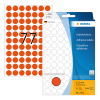 Herma 2232 pastilles de marquage Ø 13 mm rondes (2464 étiquettes) - rouge