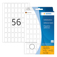 Herma 2340 étiquettes multifonction 12 x 18 mm (1792 étiquettes) - blanc 230662