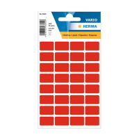 Herma 3642 étiquettes multifonctionnelles 12 x 18 mm (160 étiquettes) - rouge 231021