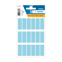 Herma 3653 étiquettes multifonctionnelles 12 x 34 mm (90 étiquettes) - bleu 231022