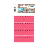 Herma 3772 étiquettes de congélation 26 x 40 mm (48 étiquettes) - rouge fluorescent 230940
