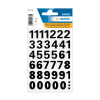 Herma 4164 étiquettes 0-9 15 mm (39 étiquettes) - noir