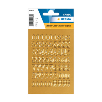 Herma 4184 étiquettes 0-9 12 mm (63 étiquettes) - or 230948