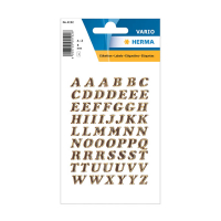 Herma 4192 étiquettes A-Z 8 mm (61 étiquettes) - or 230962