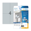 Herma 4216 étiquette de signalisation A4 105 x 148 mm (100 étiquettes) - argent