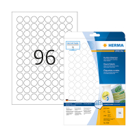 Herma 4386 étiquettes détachables rondes Ø 20 (2400 étiquettes) 4386 230400