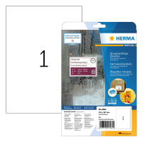 Herma 4584 étiquettes en film résistantes aux intempéries A4 210 x 297 mm (10 étiquettes) - blanc 230748