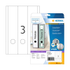 Herma 5135 étiquettes de dos imprimables 61 x 297 mm A4 autocollantes larges (75 étiquettes) - blanc 230879 - 1