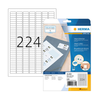 Herma 8830 étiquettes jet d'encre A4 25,4 x 8,5 mm (5600 étiquettes) - blanc 230818