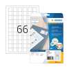 Herma 8831 étiquettes jet d'encre A4 25,4 x 25,4 mm (1650 étiquettes) - blanc