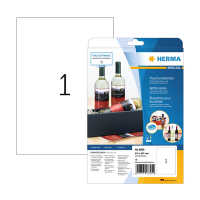 Herma 8895 étiquettes brillantes A4 210 x 297 mm (10 étiquettes) - blanc 230857