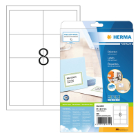 Herma Premium 4359 étiquettes adhésives permanentes A4 97 x 67,7 mm (200 étiquettes) - blanc 230602
