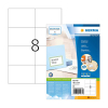 Herma Premium 4470 étiquettes adhésives permanentes A4 105 x 74 mm (800 étiquettes) - blanc 238470 - 1