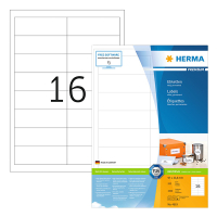 Herma Premium 4619 étiquettes adhésives permanentes A4 97 x 33,8 mm (3200 étiquettes) - blanc 230584