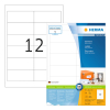 Herma Premium 4623 étiquettes adhésives permanentes A4 97 x 42,3 mm (2400 étiquettes) - blanc