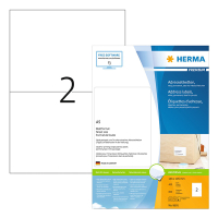Herma Premium 8691 étiquettes adhésives permanentes A5 148 x 105 mm (800 étiquettes) - blanc 230537