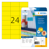 Herma Special 4466 étiquettes amovibles A4 70 x 37 mm (480 étiquettes) - jaune