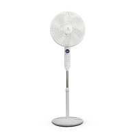 HomeVero HV-SF45RC ventilateur sur pied - blanc 828219