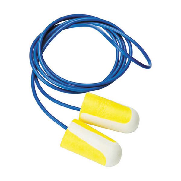 Honeywell Bilsom 304L-10 bouchons d'oreilles avec cordon (100 sachets de 1 paire) SHO00021 - 1