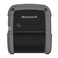 Honeywell RP4 imprimante tickets de caisse mobile avec Bluetooth - noir RP4A0000C32 837000