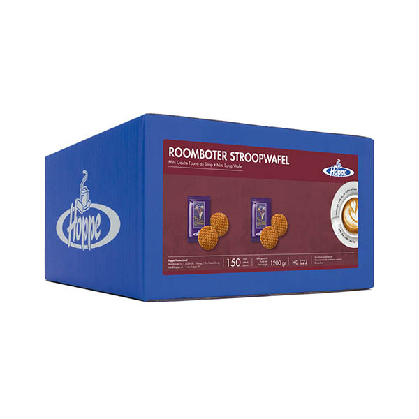 Hoppe Mini Gaufre Fourré au Sirop (150 pièces) HC023 423658 - 1