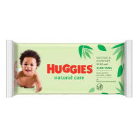 Huggies Natural Care lingettes pour bébé - Aloe vera (56 pièces)  SHU00038