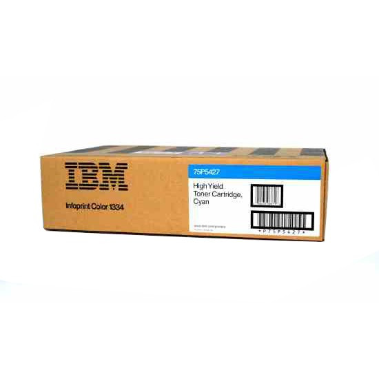 IBM 75P5427 toner cyan haute capacité (d'origine) 75P5427 081156 - 1
