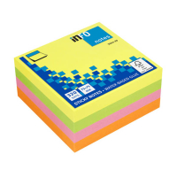 Info Notes notes autocollantes cube 75 x 75 mm (320 feuilles) - vif 303211