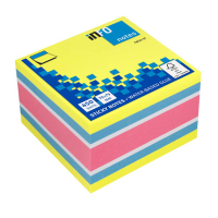 Info Notes notes autocollantes cube 75 x 75 mm (450 feuilles) - vif 303212