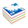 Info Notes notes autocollantes cube assortiment 75 x 75 mm (450 feuilles) - blanc/couleur 303217 - 1